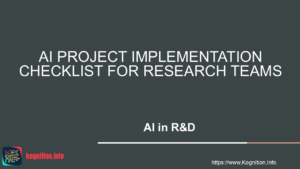 AI Project Implementation Checklist for Research Teams