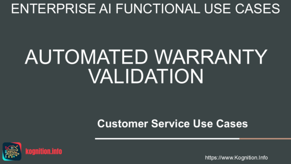 Automated Warranty Validation