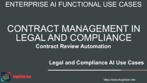 Contract Management in Legal and Compliance - Contract Review Automation